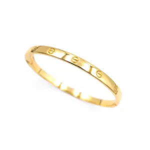 Bracelete Love Banhado a Ouro 18k