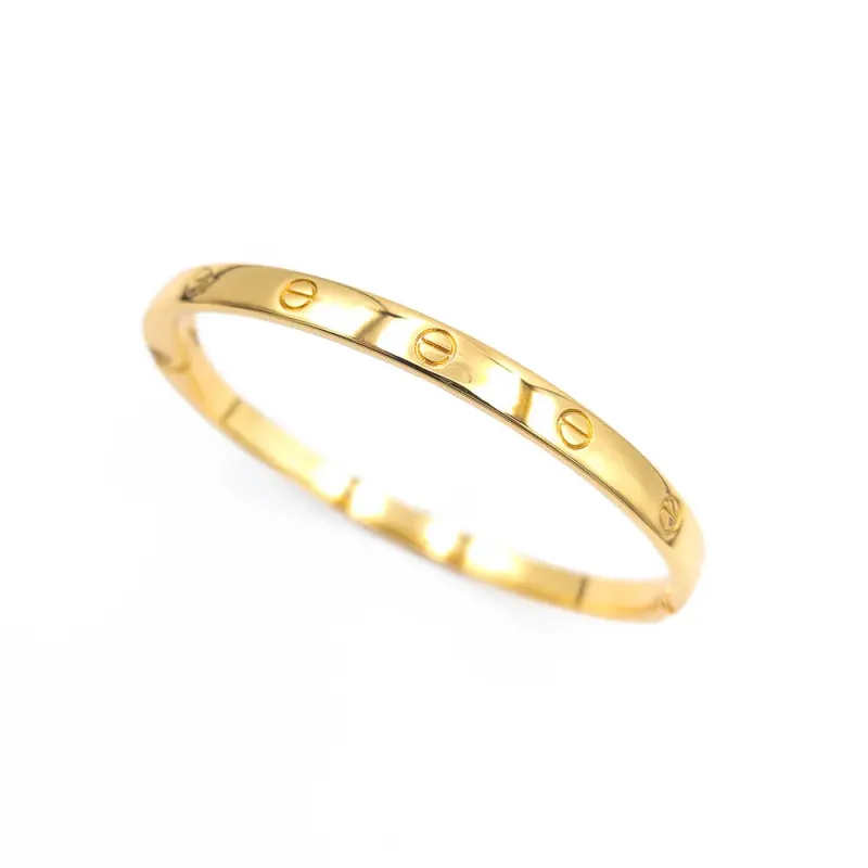 Bracelete Love Banhado a Ouro 18k